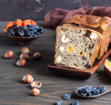 Cake abricots noisettes Magimix.